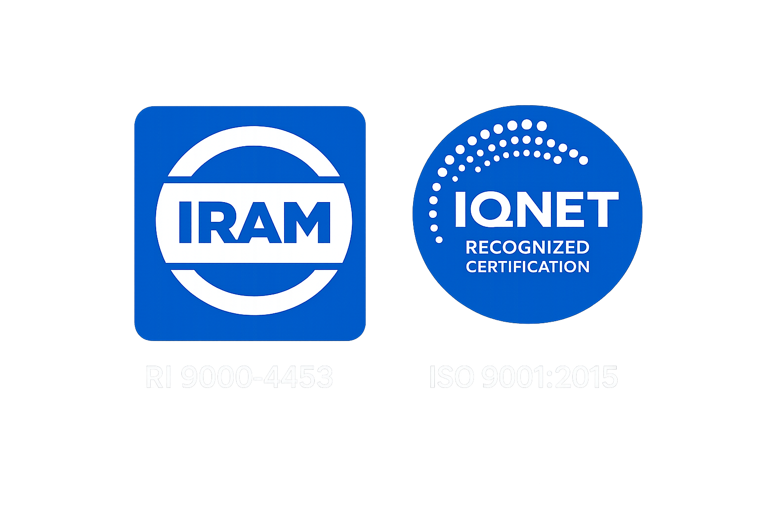 Certificación ISO 9001 - Calidad en fabricación de bombas a tornillo